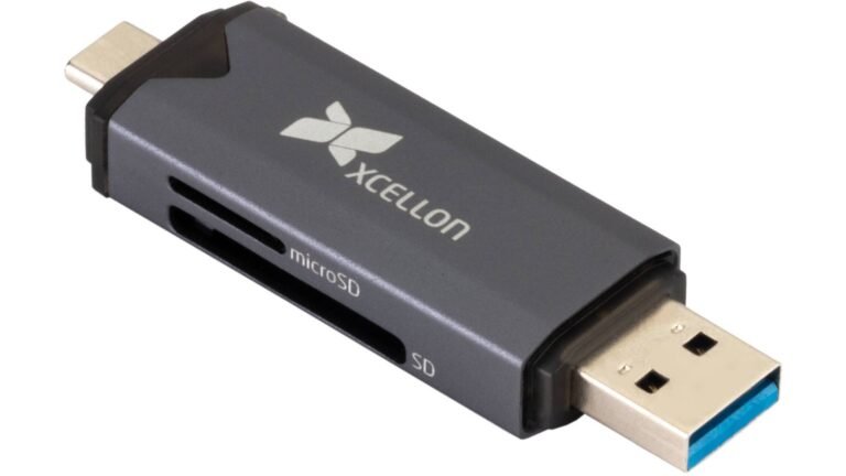 Xcellon Dual USB 3.1 Card Reader/Reg